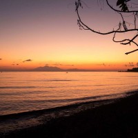 Sunset on Tulamben Beach thumbnail